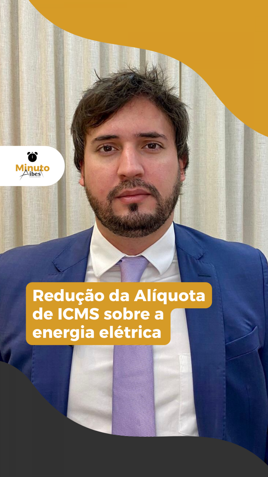 Redução da Alíquota de ICMS sobre a energia elétrica.