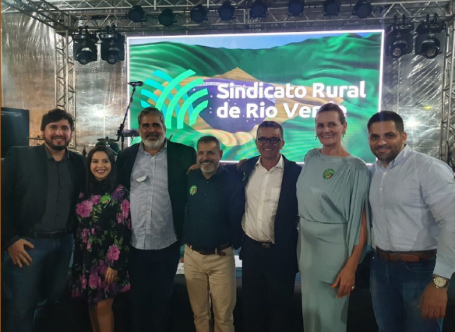 Solenidade da posse da nova diretoria do Sindicato Rural de Rio Verde-GO